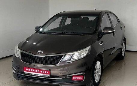 KIA Rio III рестайлинг, 2016 год, 1 045 000 рублей, 1 фотография