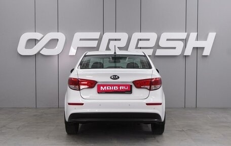 KIA Rio III рестайлинг, 2016 год, 989 000 рублей, 4 фотография
