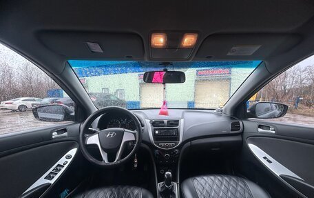Hyundai Solaris II рестайлинг, 2011 год, 790 000 рублей, 11 фотография
