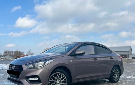 Hyundai Solaris II рестайлинг, 2019 год, 1 450 000 рублей, 18 фотография