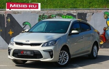 KIA Rio IV, 2019 год, 1 347 300 рублей, 1 фотография