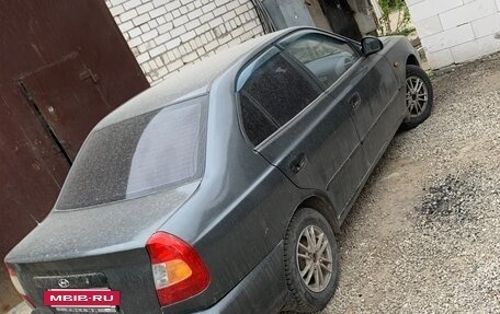 Hyundai Accent II, 2003 год, 257 000 рублей, 3 фотография