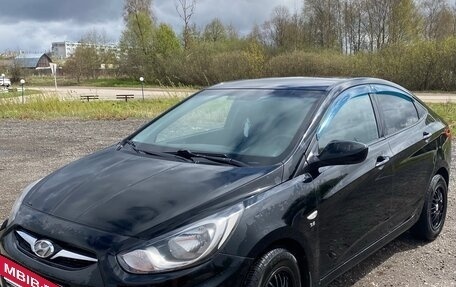 Hyundai Solaris II рестайлинг, 2014 год, 950 000 рублей, 21 фотография