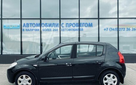 Renault Sandero I, 2010 год, 526 000 рублей, 2 фотография