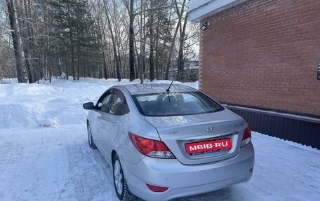 Hyundai Solaris II рестайлинг, 2012 год, 980 000 рублей, 5 фотография