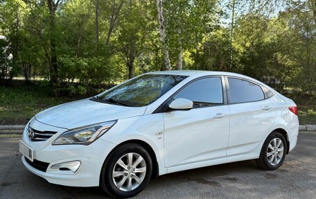 Hyundai Solaris II рестайлинг, 2014 год, 1 050 000 рублей, 3 фотография