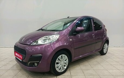Peugeot 107 I рестайлинг, 2013 год, 519 000 рублей, 1 фотография