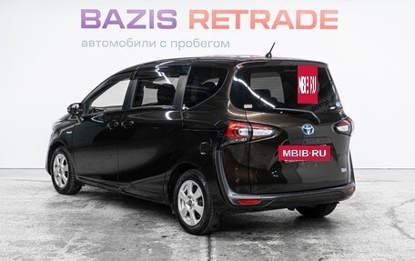 Toyota Sienta II, 2019 год, 1 780 000 рублей, 7 фотография