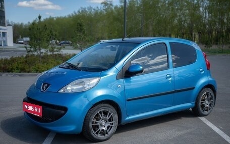 Peugeot 107 I рестайлинг, 2007 год, 490 000 рублей, 5 фотография