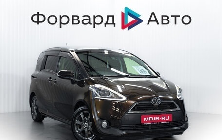Toyota Sienta II, 2018 год, 1 590 000 рублей, 1 фотография