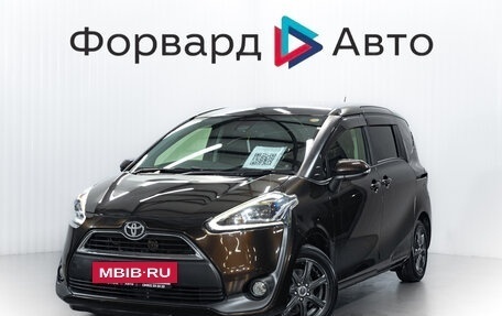 Toyota Sienta II, 2018 год, 1 590 000 рублей, 3 фотография