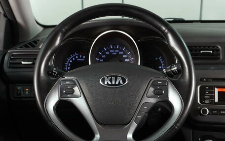 KIA Rio III рестайлинг, 2016 год, 999 000 рублей, 12 фотография