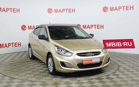 Hyundai Solaris II рестайлинг, 2011 год, 895 000 рублей, 3 фотография
