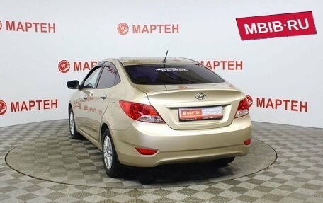 Hyundai Solaris II рестайлинг, 2011 год, 895 000 рублей, 7 фотография