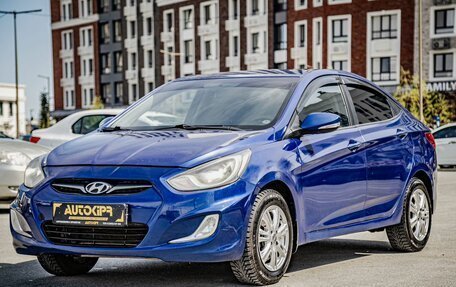 Hyundai Solaris II рестайлинг, 2011 год, 565 000 рублей, 4 фотография