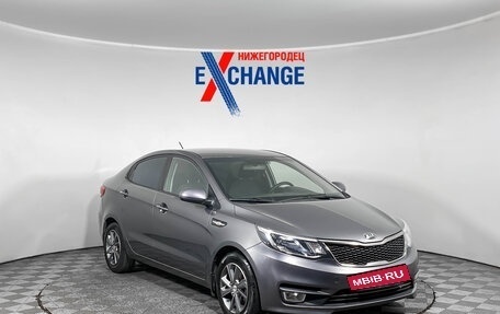 KIA Rio III рестайлинг, 2016 год, 819 000 рублей, 2 фотография