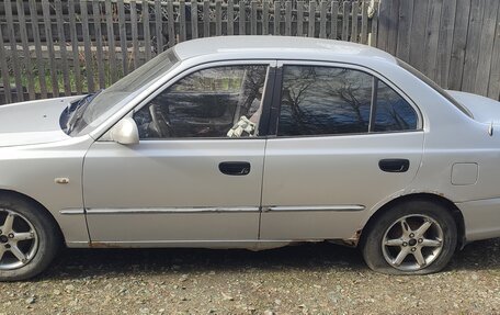 Hyundai Accent II, 2004 год, 210 000 рублей, 4 фотография