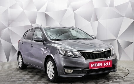 KIA Rio III рестайлинг, 2016 год, 730 000 рублей, 7 фотография