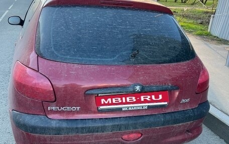 Peugeot 206, 2002 год, 155 000 рублей, 12 фотография