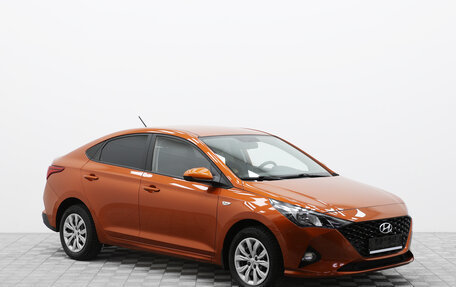 Hyundai Solaris II рестайлинг, 2021 год, 1 550 000 рублей, 3 фотография