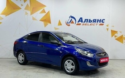 Hyundai Solaris II рестайлинг, 2012 год, 625 000 рублей, 1 фотография