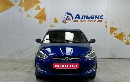 Hyundai Solaris II рестайлинг, 2012 год, 625 000 рублей, 8 фотография