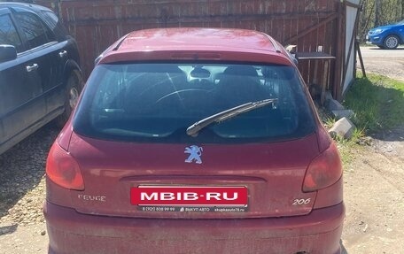 Peugeot 206, 2007 год, 200 000 рублей, 6 фотография