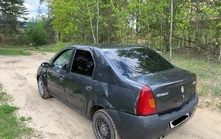 Renault Logan I, 2007 год, 100 000 рублей, 4 фотография