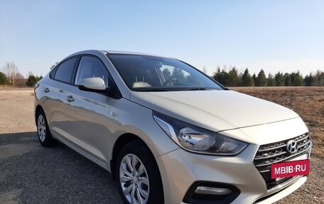 Hyundai Solaris II рестайлинг, 2019 год, 1 350 000 рублей, 2 фотография