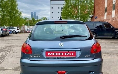 Peugeot 206, 2007 год, 455 000 рублей, 10 фотография