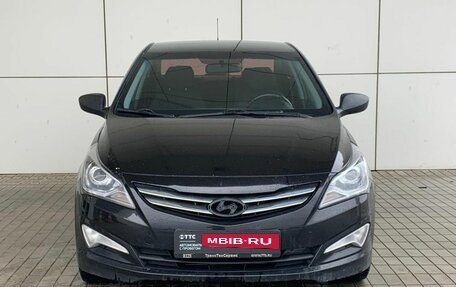 Hyundai Solaris II рестайлинг, 2015 год, 970 000 рублей, 2 фотография