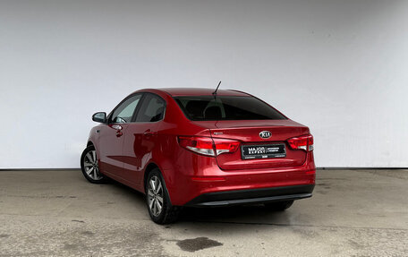 KIA Rio III рестайлинг, 2016 год, 1 120 000 рублей, 23 фотография
