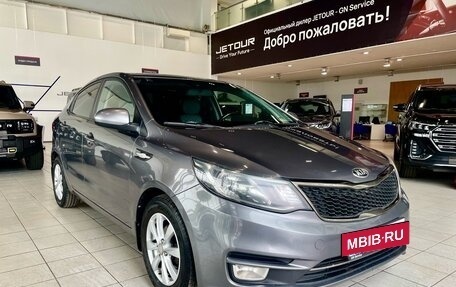 KIA Rio III рестайлинг, 2016 год, 879 000 рублей, 3 фотография