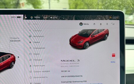 Tesla Model 3 I, 2019 год, 3 190 000 рублей, 19 фотография