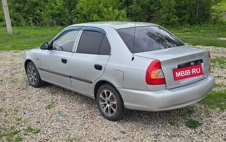 Hyundai Accent II, 2005 год, 415 000 рублей, 4 фотография
