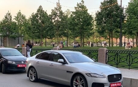 Jaguar XF II, 2016 год, 3 800 000 рублей, 1 фотография