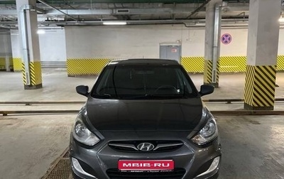 Hyundai Solaris II рестайлинг, 2011 год, 810 000 рублей, 1 фотография