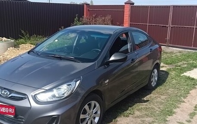 Hyundai Solaris II рестайлинг, 2011 год, 850 000 рублей, 1 фотография