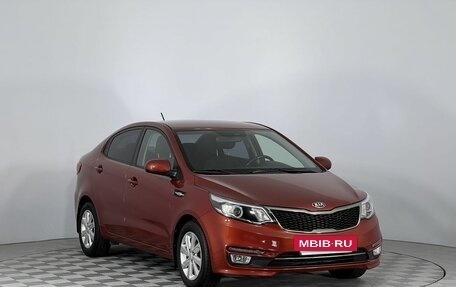 KIA Rio III рестайлинг, 2017 год, 1 379 000 рублей, 3 фотография