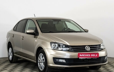 Volkswagen Polo VI (EU Market), 2017 год, 1 179 000 рублей, 3 фотография