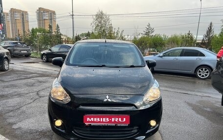 Mitsubishi Mirage VI рестайлинг, 2013 год, 595 000 рублей, 1 фотография