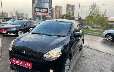 Mitsubishi Mirage VI рестайлинг, 2013 год, 595 000 рублей, 3 фотография