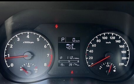 Hyundai Solaris II рестайлинг, 2019 год, 1 550 000 рублей, 9 фотография