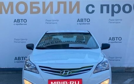 Hyundai Solaris II рестайлинг, 2015 год, 1 170 000 рублей, 2 фотография