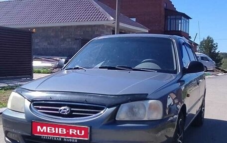 Hyundai Accent II, 2007 год, 395 000 рублей, 1 фотография