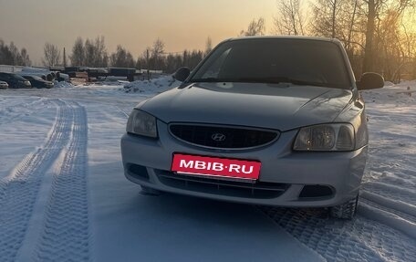 Hyundai Accent II, 2005 год, 280 000 рублей, 1 фотография