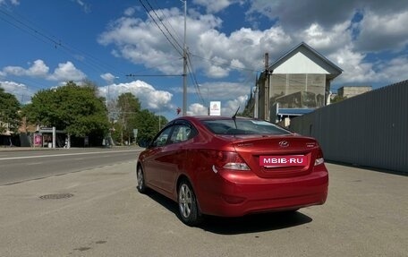 Hyundai Solaris II рестайлинг, 2011 год, 540 000 рублей, 11 фотография