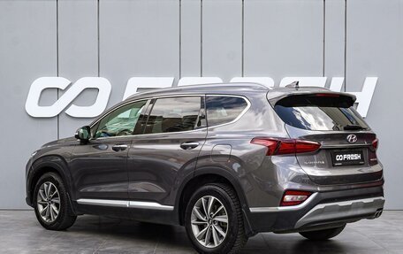 Hyundai Santa Fe IV, 2019 год, 3 465 000 рублей, 2 фотография