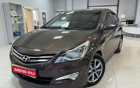 Hyundai Solaris II рестайлинг, 2014 год, 999 000 рублей, 1 фотография