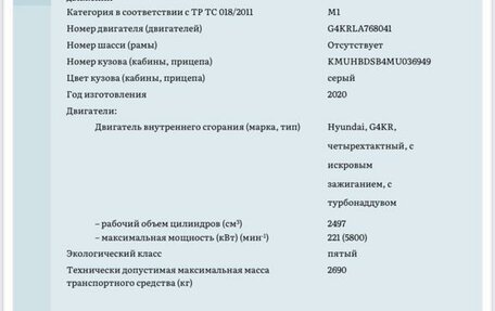 Genesis GV80 I, 2020 год, 5 900 000 рублей, 13 фотография